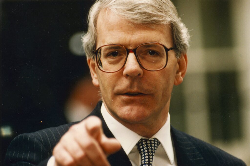 John Major UK Prime Minister