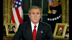 Bush Announces the Invasion of Iraq