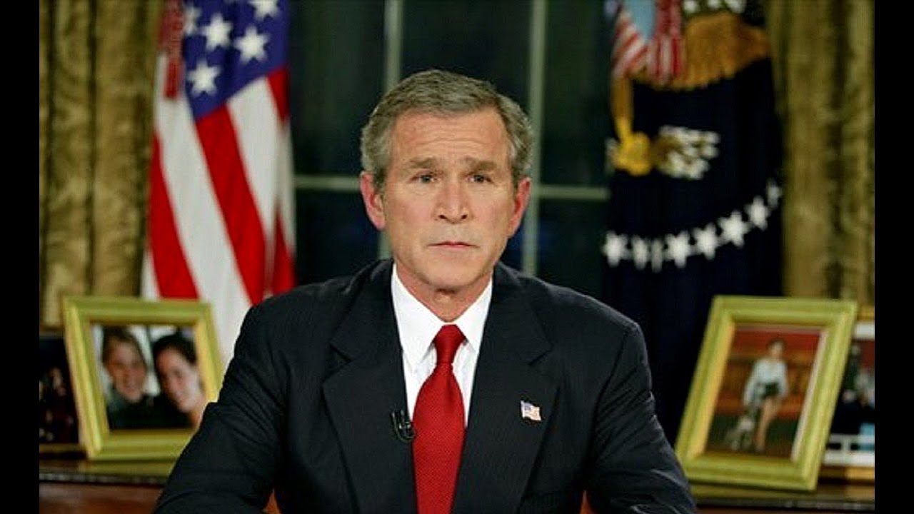 Bush Announces the Invasion of Iraq