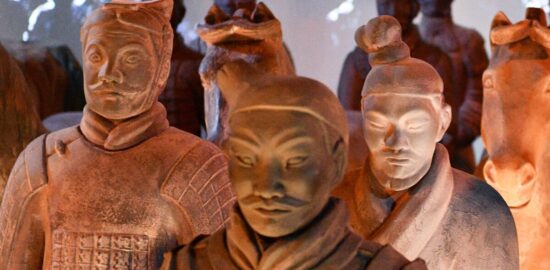 the Terracotta Army in China