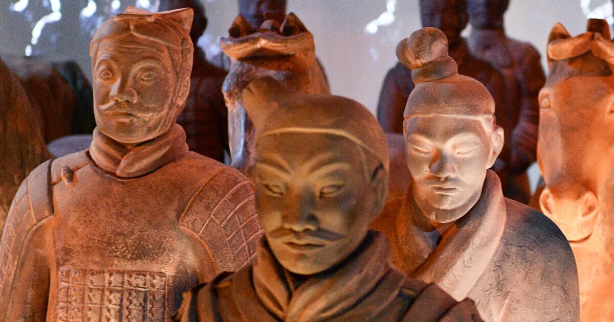 the Terracotta Army in China